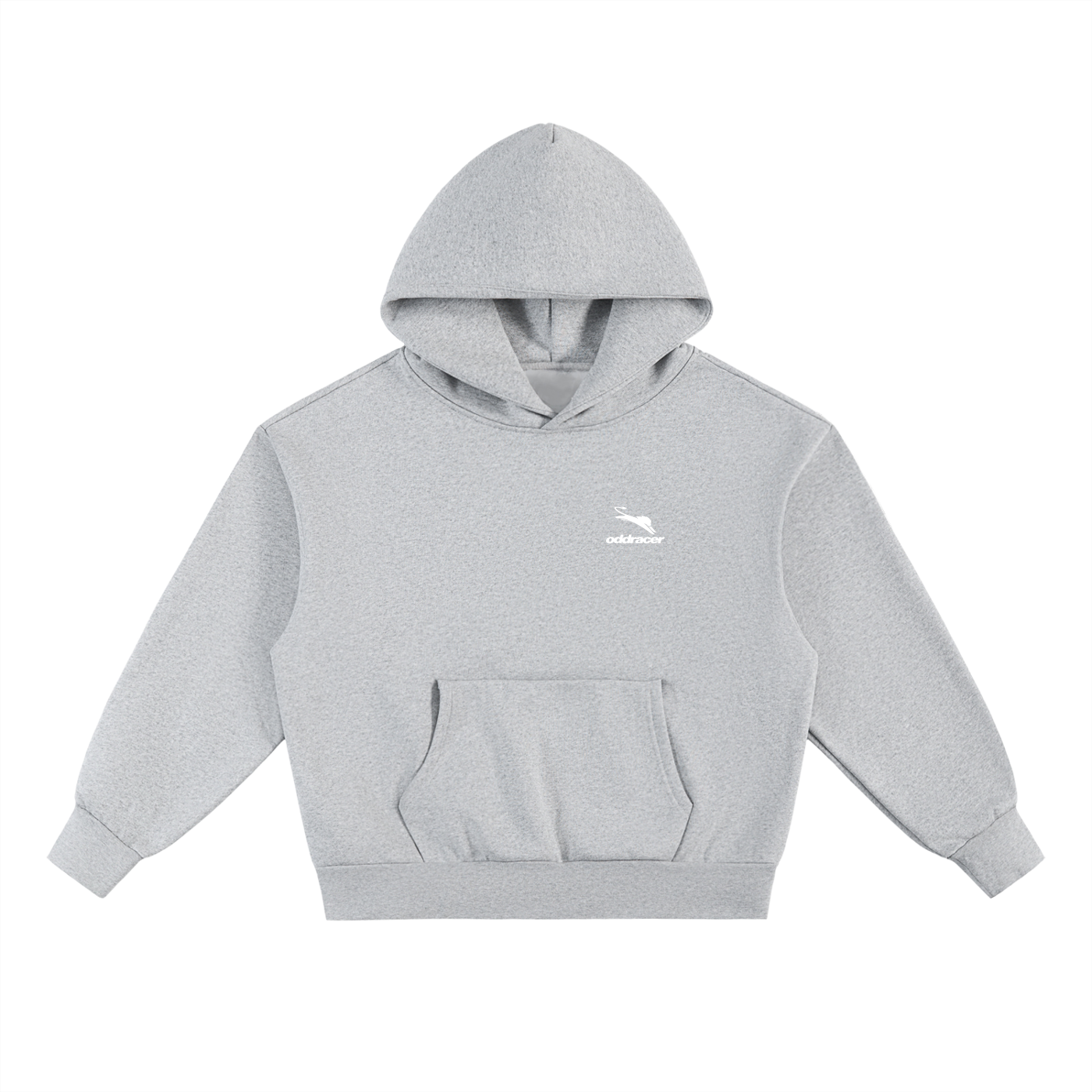 automotive club hoodie gray