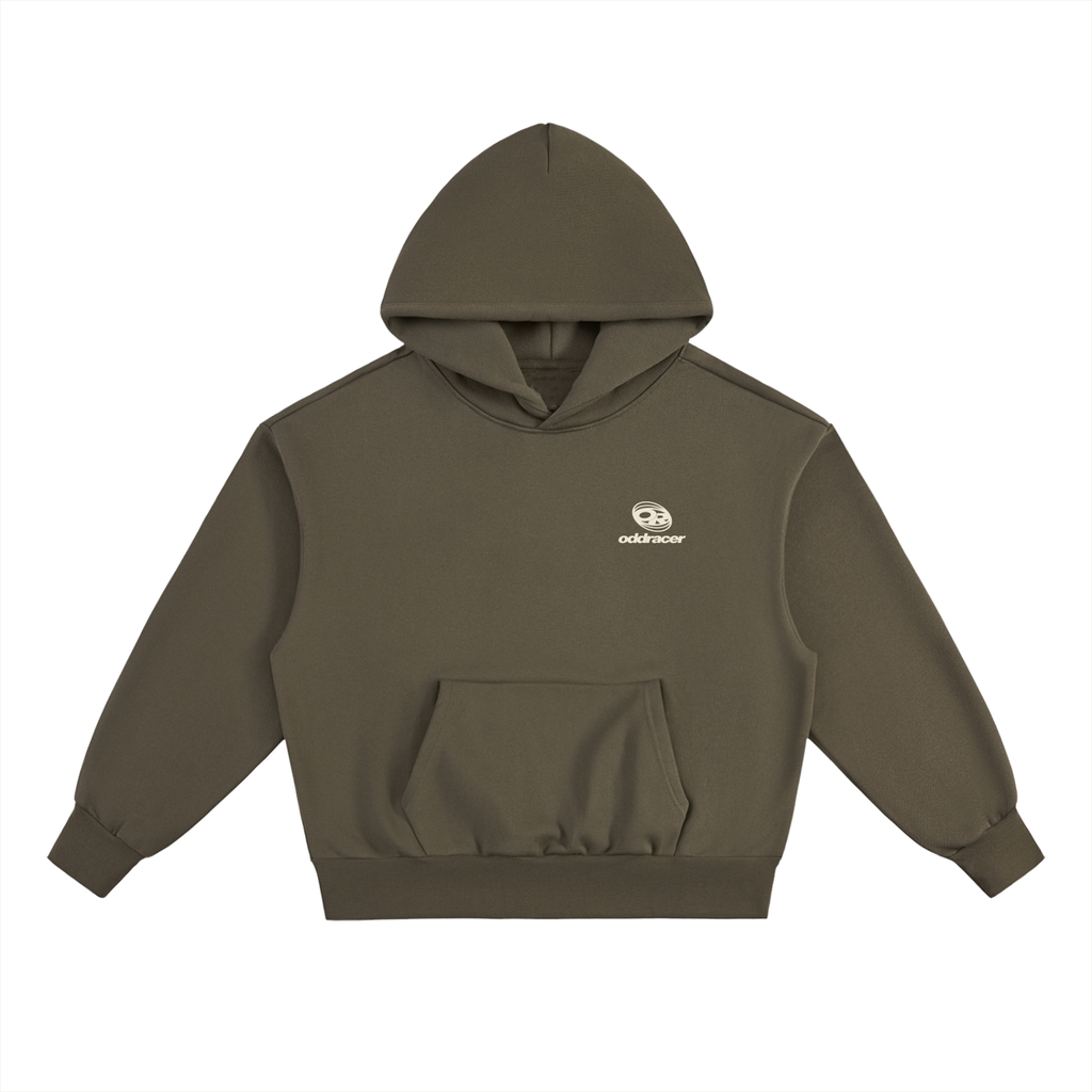 Essential Fleece Hoodie Olive