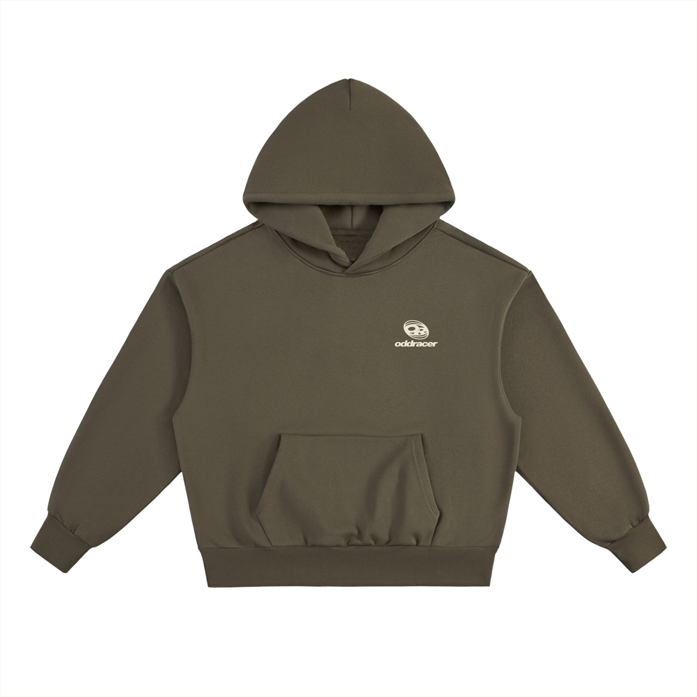 Essential Fleece Hoodie Olive