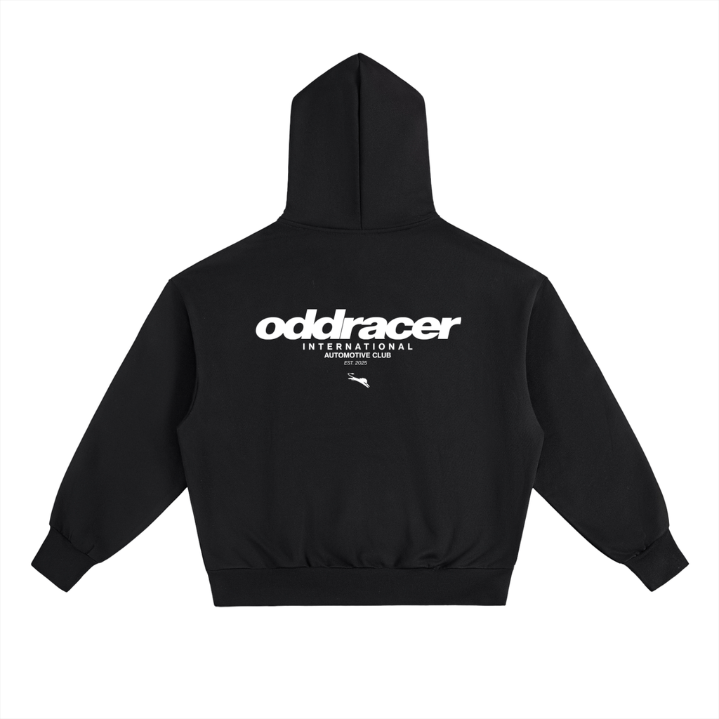 automotive club hoodie black