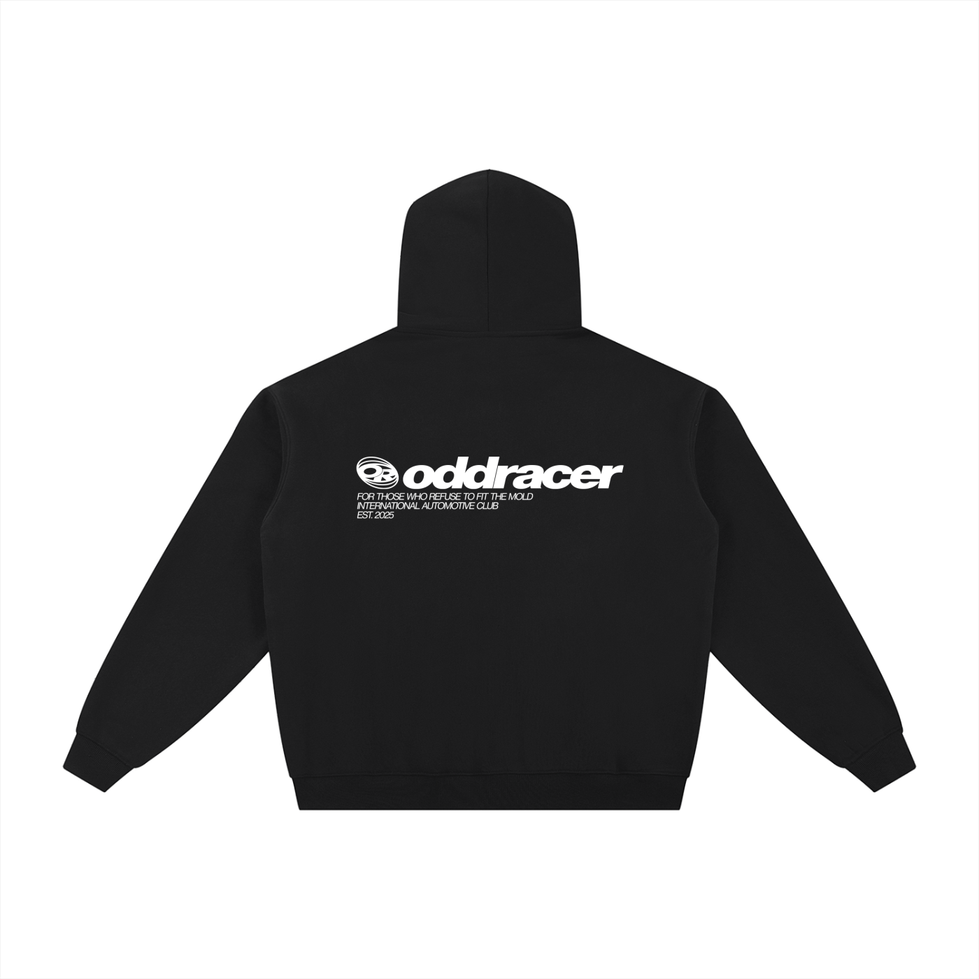 Essential Zip-up Hoodie Black