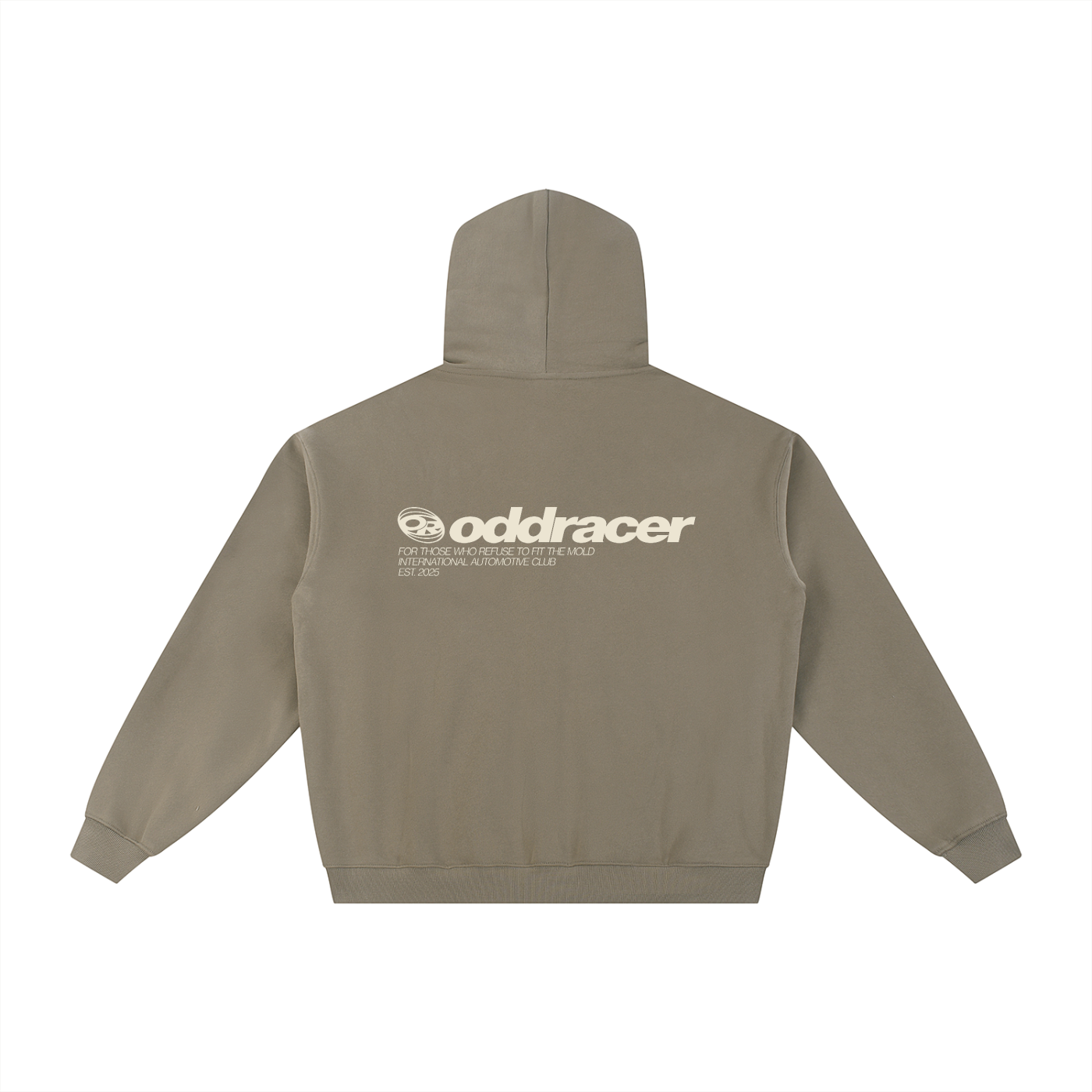 Essential Zip-up Hoodie Coffee